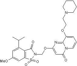 Potent, orally active human leukocyte elastase inhibitor