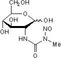 DNA alkylator; antitumor and induces diabetes