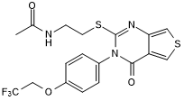 Potent and reversible fatty acid desaturase 1 inhibitor; orally bioavailable