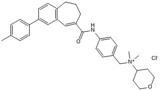 Potent and selective CCR5 and CCR2 chemokine receptor antagonist