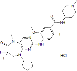 Potent and selective PLK1 inhibitor