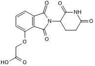 Carboxylic acid-functionalized Thalidomide; cereblon ligand for PROTACs