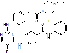 Potent and selective Aurora kinase A inhibitor