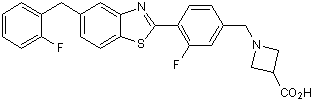 Potent S1P1 receptor agonist