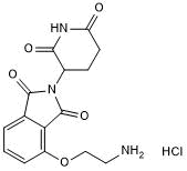 Cereblon ligand with alkyl linker and terminal amine for onward chemistry