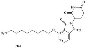 Cereblon ligand with alkyl linker and terminal amine for onward chemistry