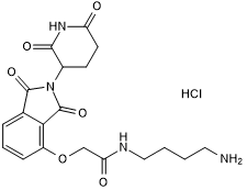 Cereblon ligand with alkyl linker and terminal amine for onward chemistry