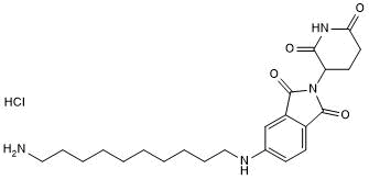 Cereblon ligand with alkyl linker and terminal amine for onward chemistry