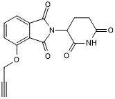 Alkyne-functionalized Thalidomide; 'click' cereblon ligand for PROTACs