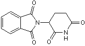 Binds cereblon; also TNF-&#945; synthesis inhibitor