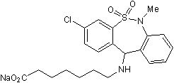 Selective facilitator of 5-HT uptake; antidepressant