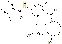 Potent and selective vasopressin V2 receptor antagonist; renoprotective and orally active