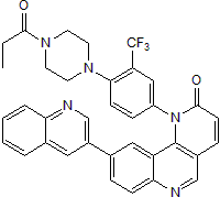 Potent and selective mTOR inhibitor