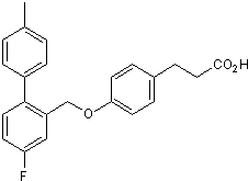 Potent and selective FFA4 (GPR120) agonist