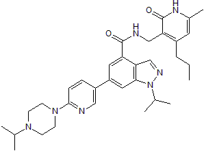 Potent and selective EZH2/EZH1 inhibitor