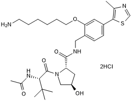 VHL ligand with alkyl linker and terminal amine for onward chemistry