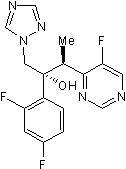 Triazole antifungal agent