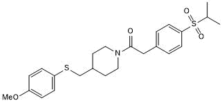 Selective SLO3 potassium channel inhibitor.