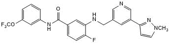 Potent and selective discoidin domain receptor 1/2 inhibitor