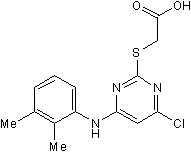 Selective PPAR&alpha; agonist