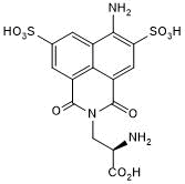 Green-yellow lucifer yellow-based fluorescent D-amino acid for labeling peptidoglycans in live bacteria