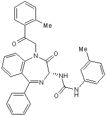 Highly potent, selective non-peptide CCK2 antagonist