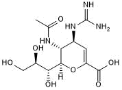 Potent influenza virus neuraminidase inhibitor