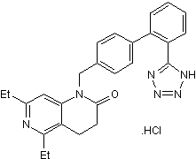 Selective non-peptide AT1 antagonist