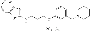 Potent, centrally active H2 antagonist